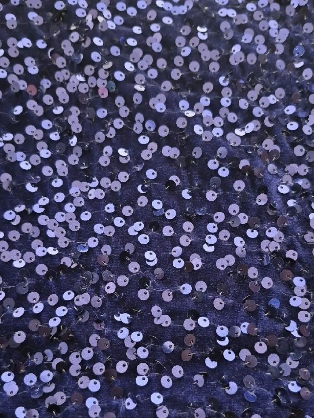 Royal Blue Sequin Spaghetti Strap Camisole - Picture 15 of 16